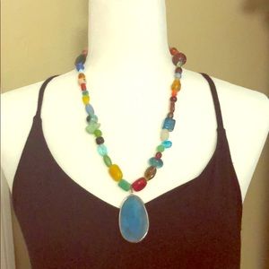 Boutique by Kitts -Stone Necklace